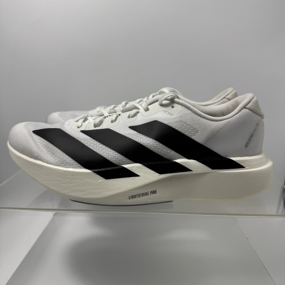 Brand New Adidas Adizero EVO SL W Cloud White Core Black JH6208 Women's Size 10